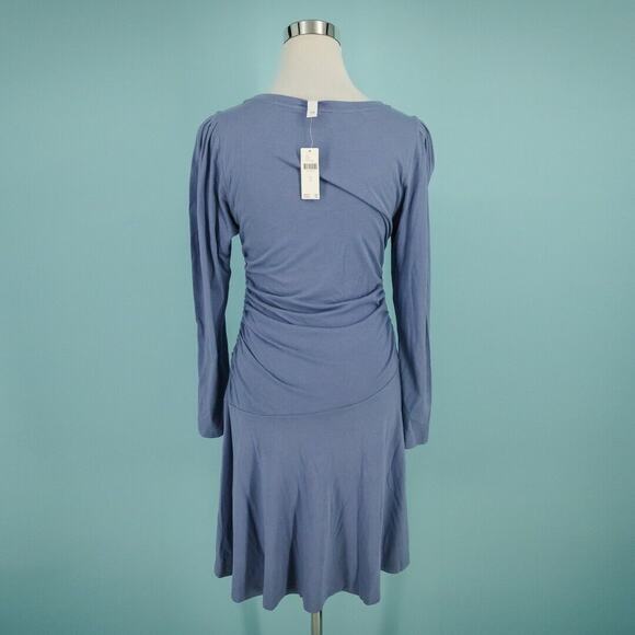 Daily Practice Anthropologie Size Small S Periwinkle Blue Purple Crew Scoop Neck - Picture 3 of 9